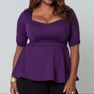 Kiyonna Peplum Top 1x
